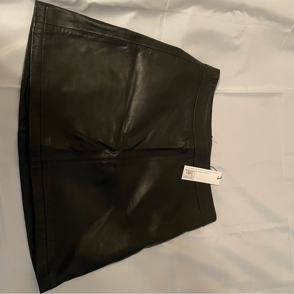NWT Cupcakes & Cashmere Leather Skirt Size 4